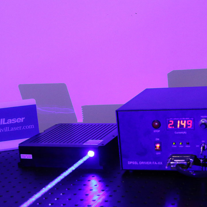 455nm 30W Blue Semiconductor Laser High Power Laser Source - Click Image to Close